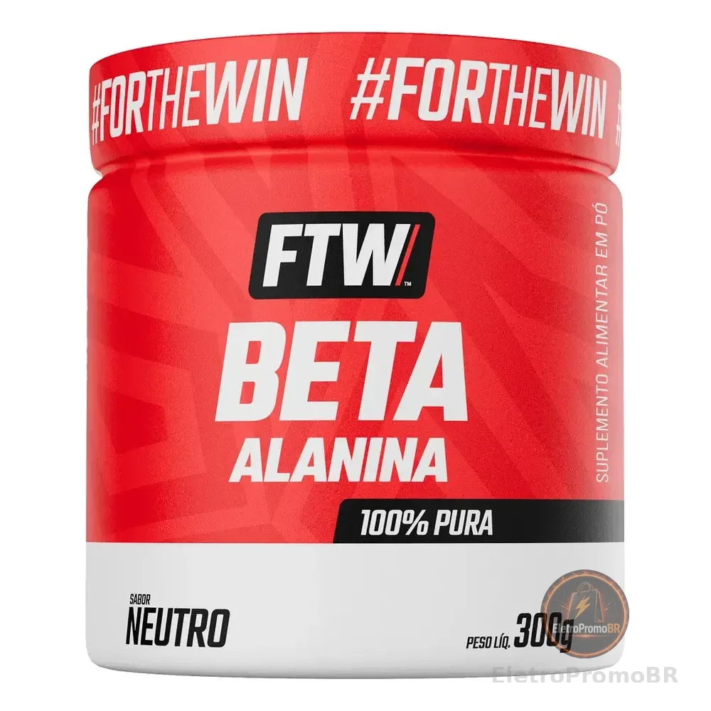 Beta Alanina 100% Pura Pote 300g - Ftw Sem Sabor