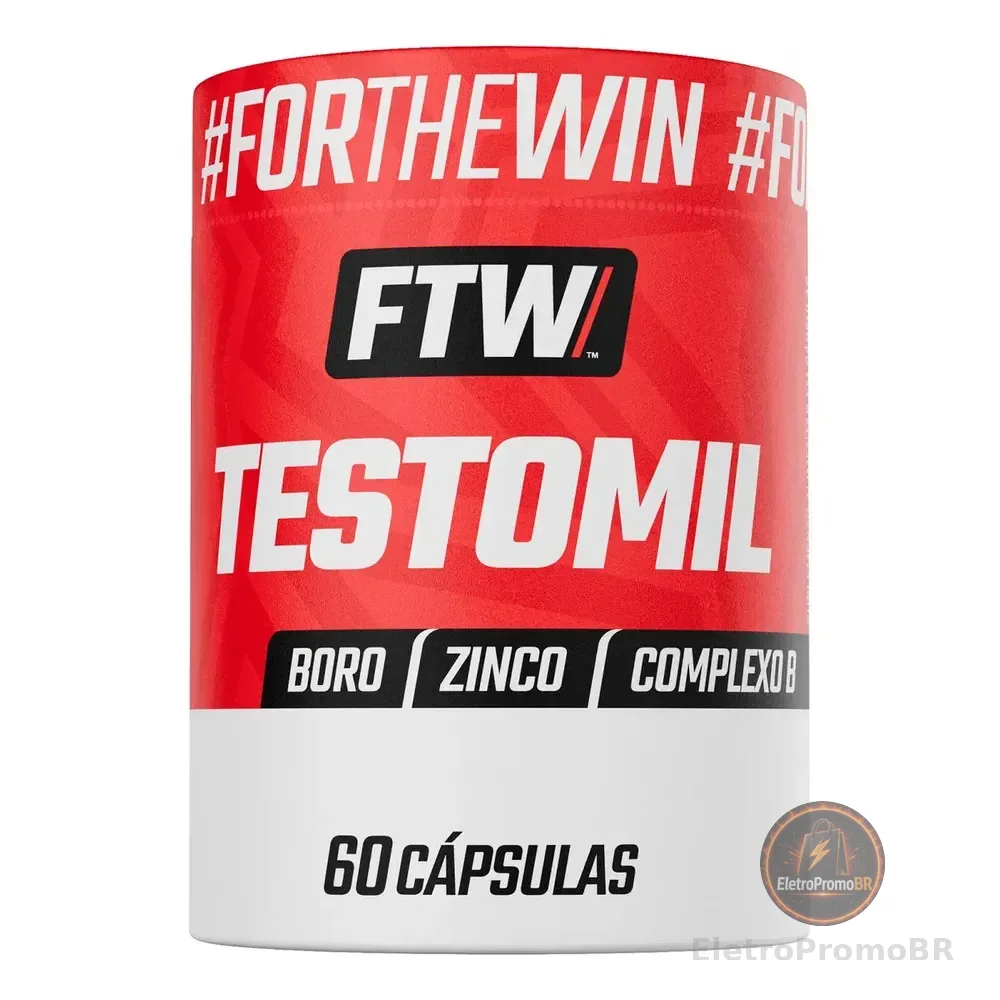 Testomil Pote 60 Cápsulas - Ftw Sem Sabor