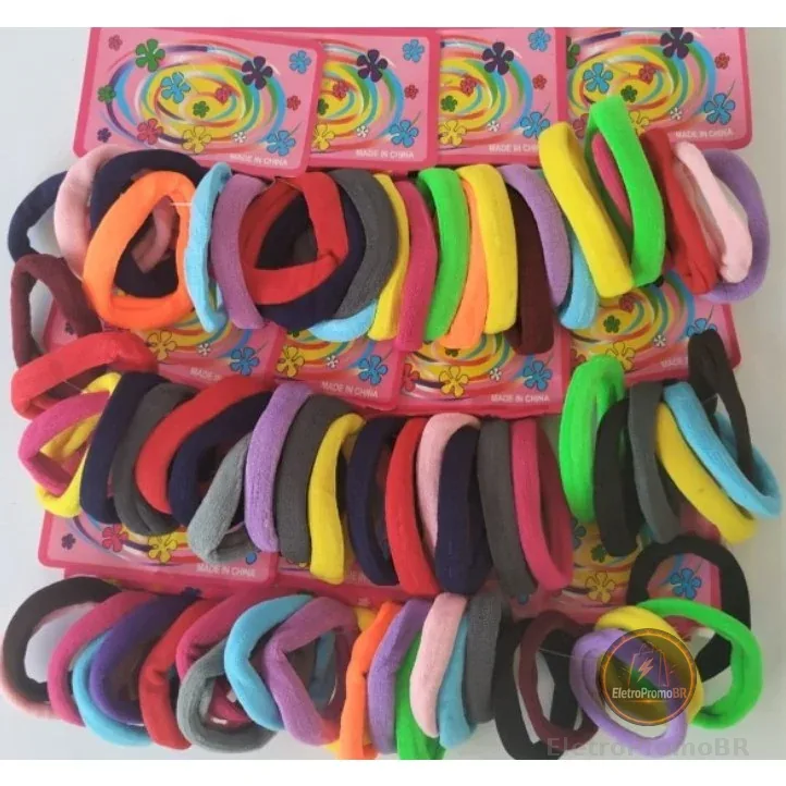 DAGUAN Médio Xuxinha para cabelo de Meia e elástico para cabelo Scrunchie