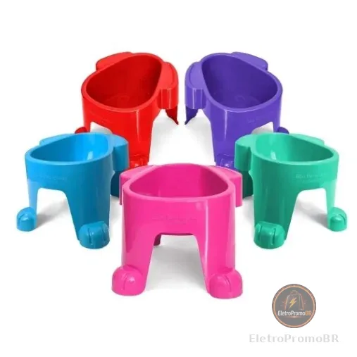 Comedouro Elevado Para Cachorros 300ml Super Lindo