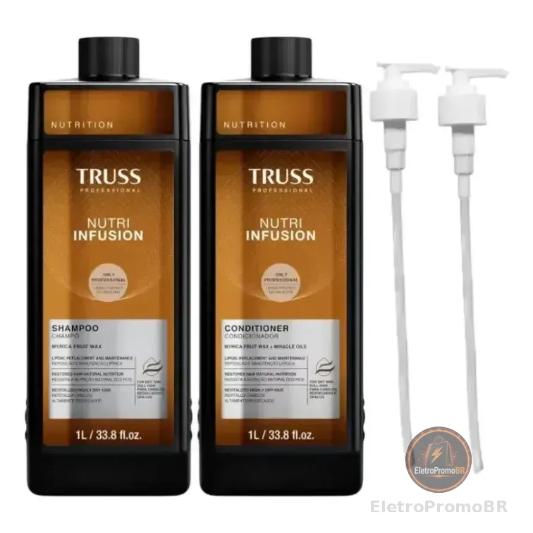Kit Truss Nutri Infusion Shampoo 1l + Condicionador 1l