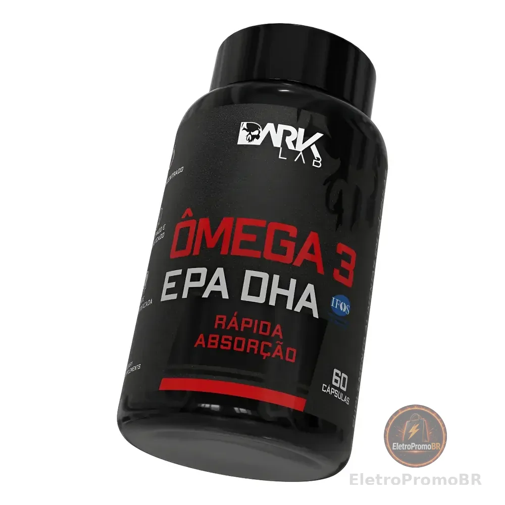 Ômega 3 Epa Dha 60 Cápsulas Dark Lab Sem Sabor