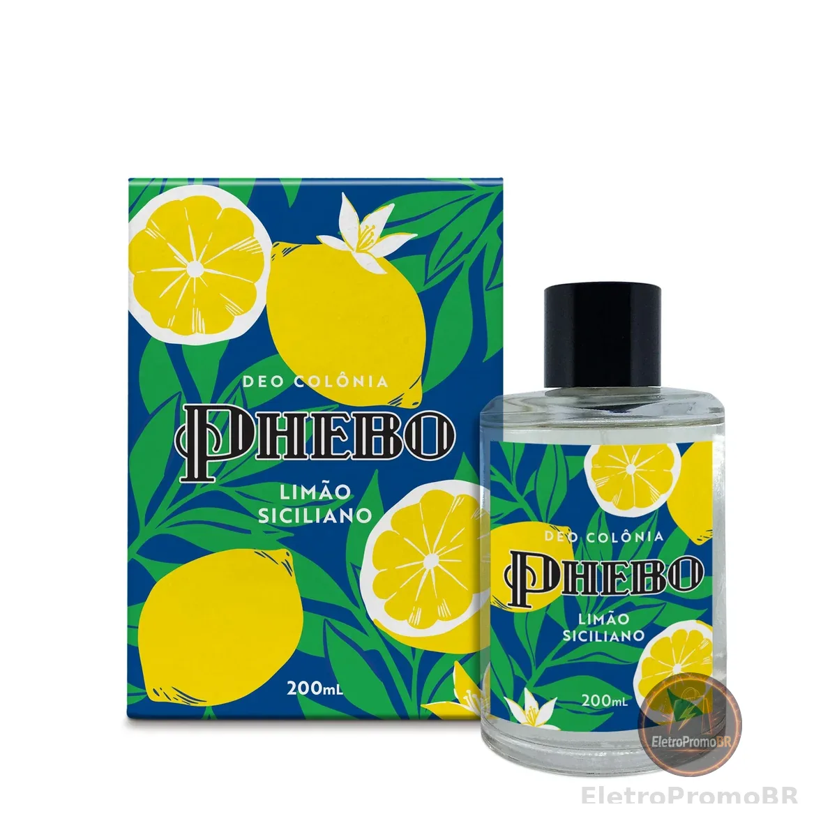 PHEBO - Deo Colônia Limão Siciliano 200ml