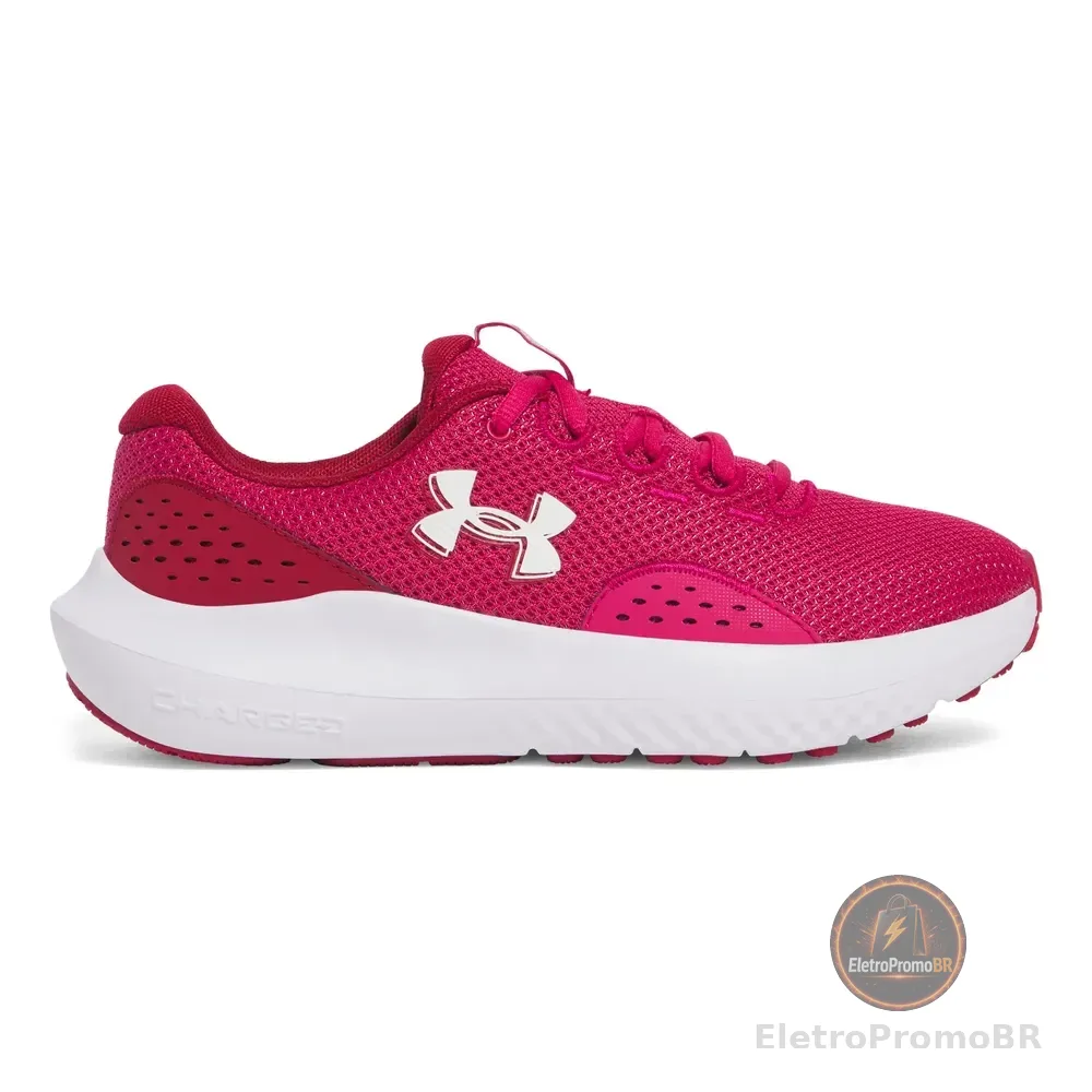 Tênis Feminino Charged Surge 4 Under Armour Shadfuchsia/cricrest/whit Lisa 36
