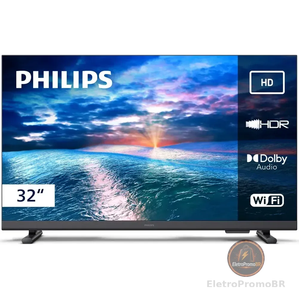 Smart Tv Philips 32" Hd 32phg6910/78 Wi-fi
