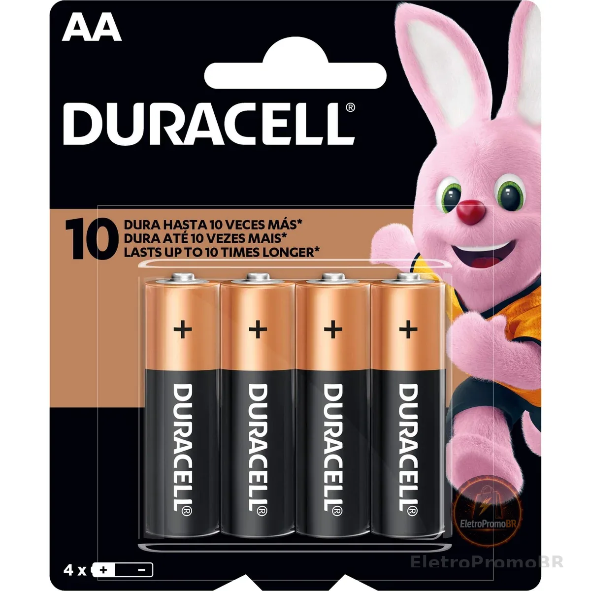 Pilha Alcalina 1,5v AA MN1500 (C/2 Pilhas) Duracell