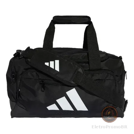 Mala Duffel Treino Defender Extra Pequena adidas Preto / Black / White Lisa
