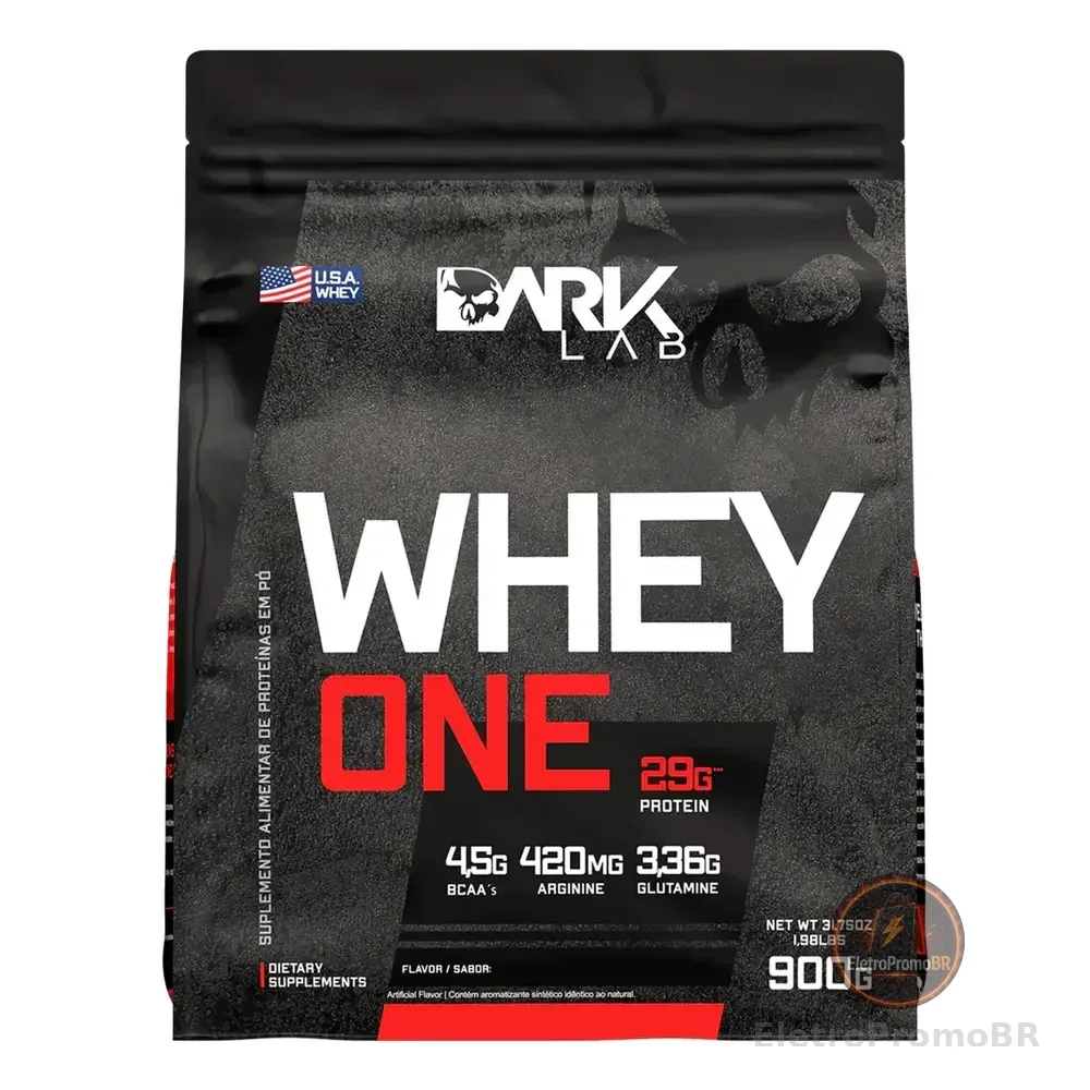 Whey One Protein Proteína Sachê Refil 900g - Dark Lab Sabor Baunilha