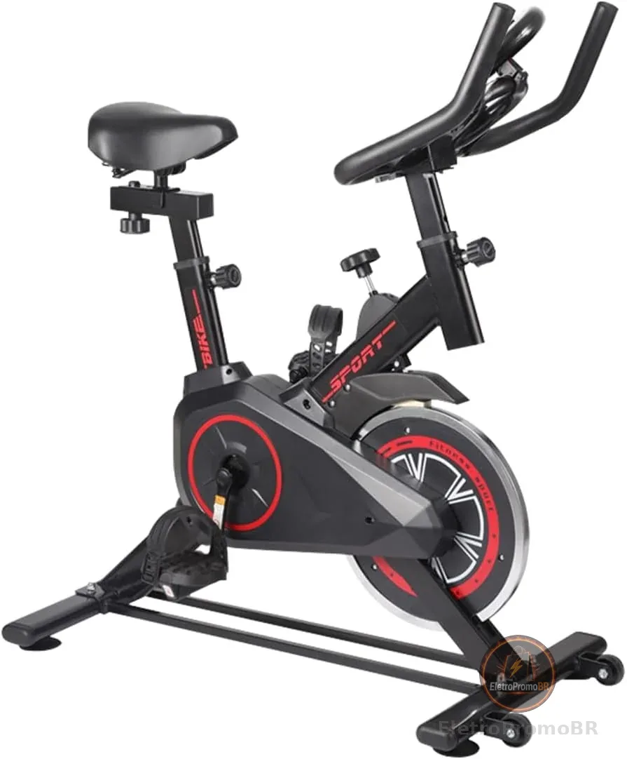 Bicicleta Ergométrica KNakasaki Bike Academia Spinning Silenciosa