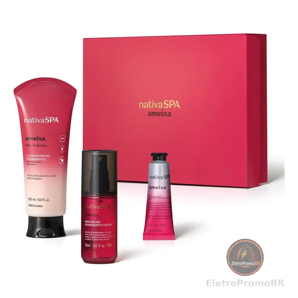 O Boticário  Kit Nativa Spa Ameixa ( 3 Itens )