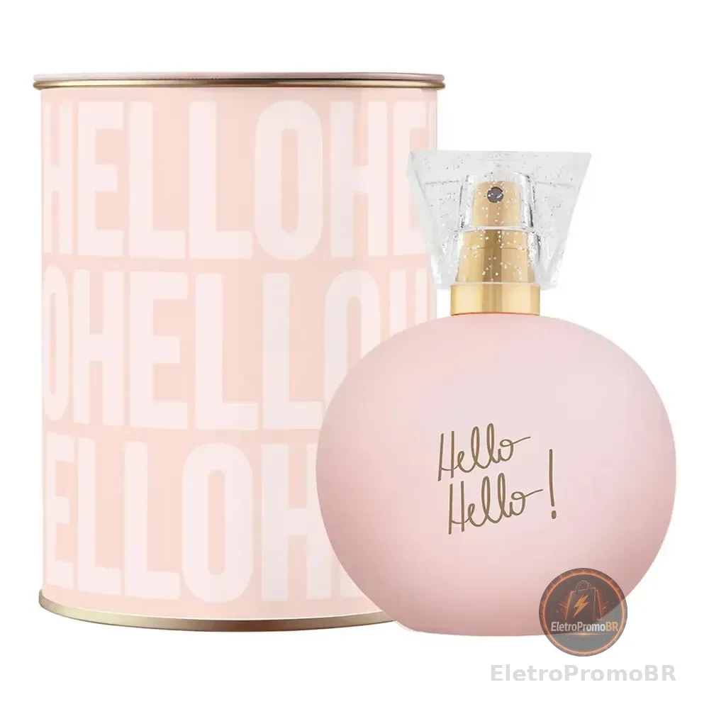 Ciclo Hello Hello! Lata Eau De Cologne Feminina 100ml