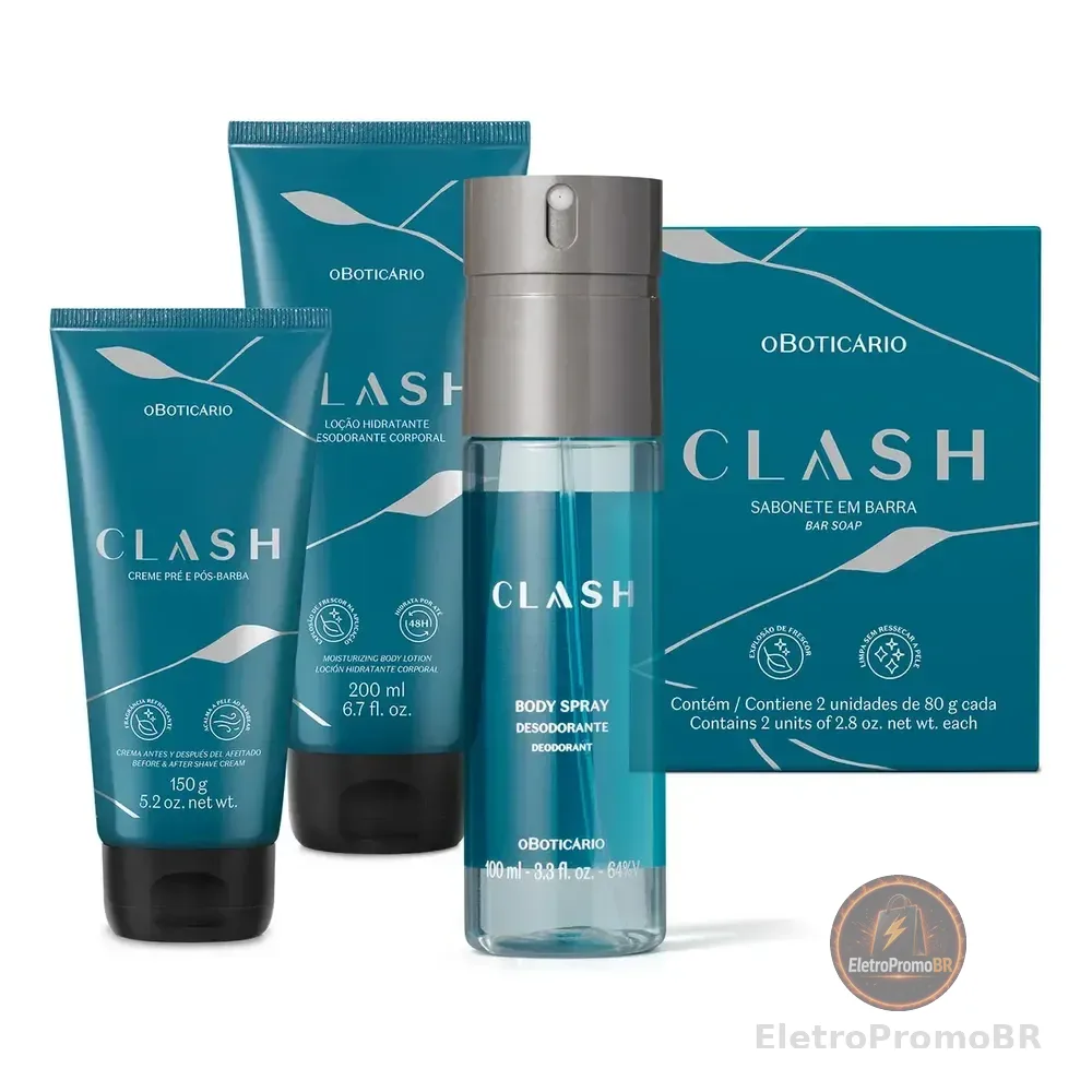 Clash De Sensações (4 Itens)