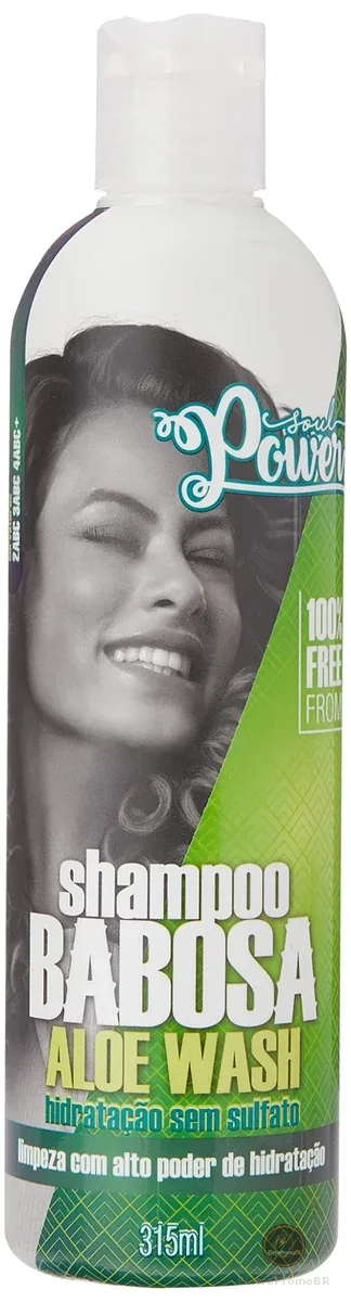 Shampoo Babosa Soul Power - Limpa e Hidrata - 315ml