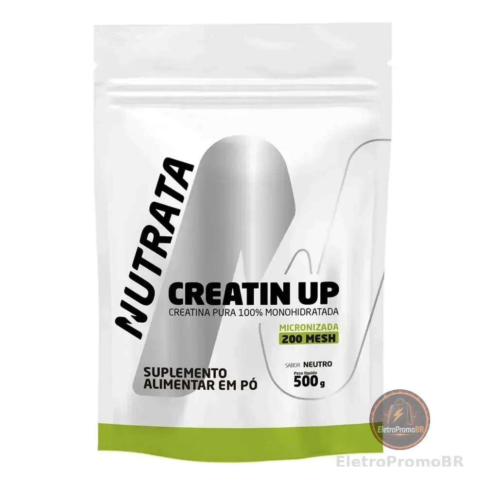 Creatina Monohidratada Nutrata 500g Refil Sem Sabor