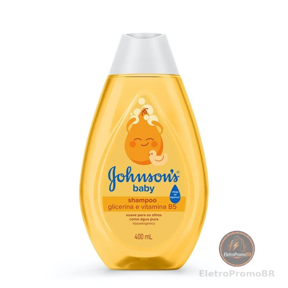 Shampoo Para Bebê Johnson's Baby De Glicerina, 400ml