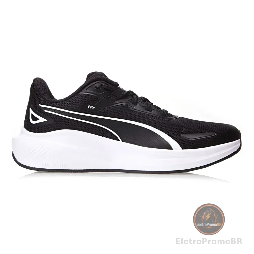 Tênis Masculino Skyrocket Lite Puma Puma Black-puma Black-puma White Liso 41 Br