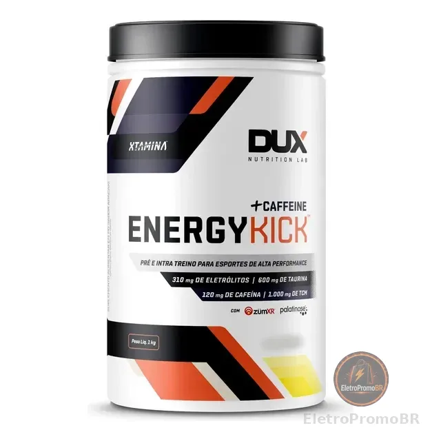 Energy Kick + Caffeine 1kg Sabores  Dux Nutrition