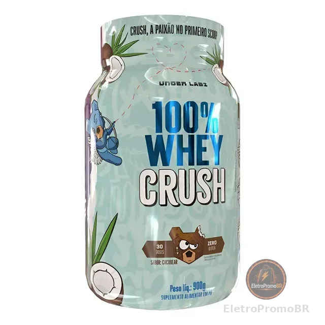 100% Whey Crush Under Labz Whey Protein Gourmet 100% Puro