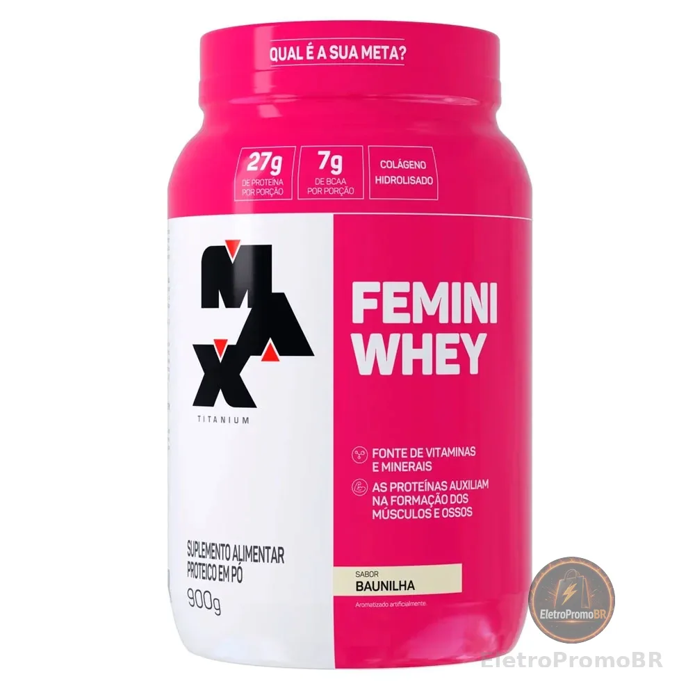 Femini Whey 900g Pote - Max Titanium