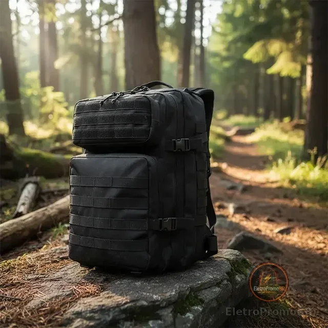 Mochila Tática Militar Grande Camuflada Impermeável 50l