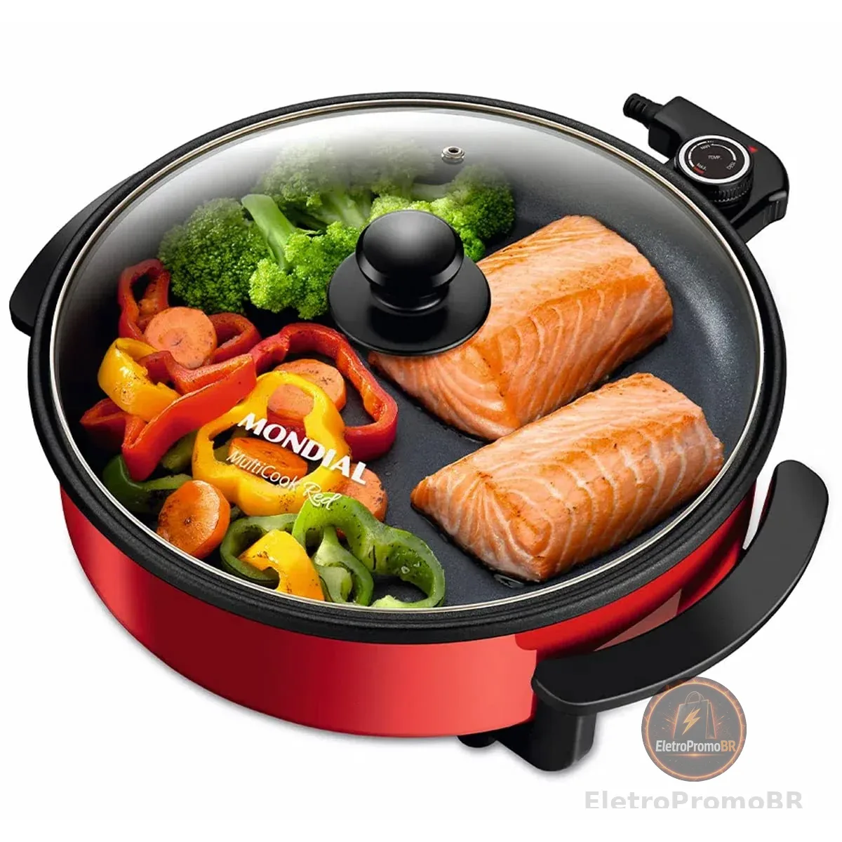 PANELA ELETRICA GRILL PE-28 127V/60Hz,