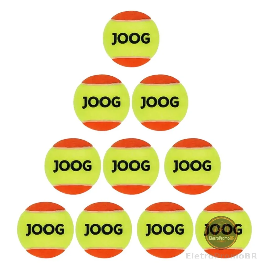 Bolas Beach Tennis Joog Pack 3, 6 ou 10Un Profissional ITF Stage2 Approved