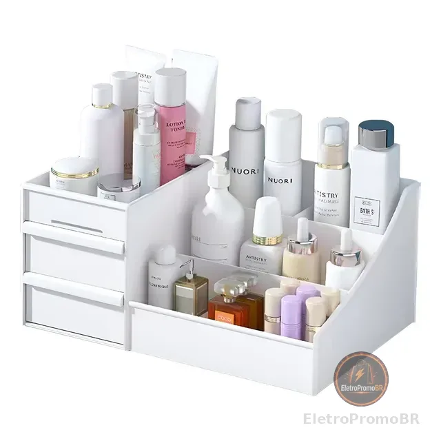 Organizador De Maquiagens Perfumes Cosméticos Grande Lindo