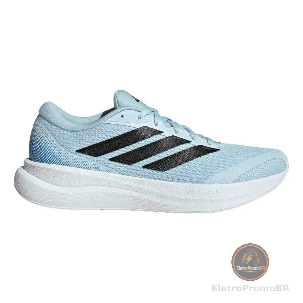 Tênis De Corrida Masculino Runfalcon 6 Cloudfoam adidas Azul Lisa 40 Br