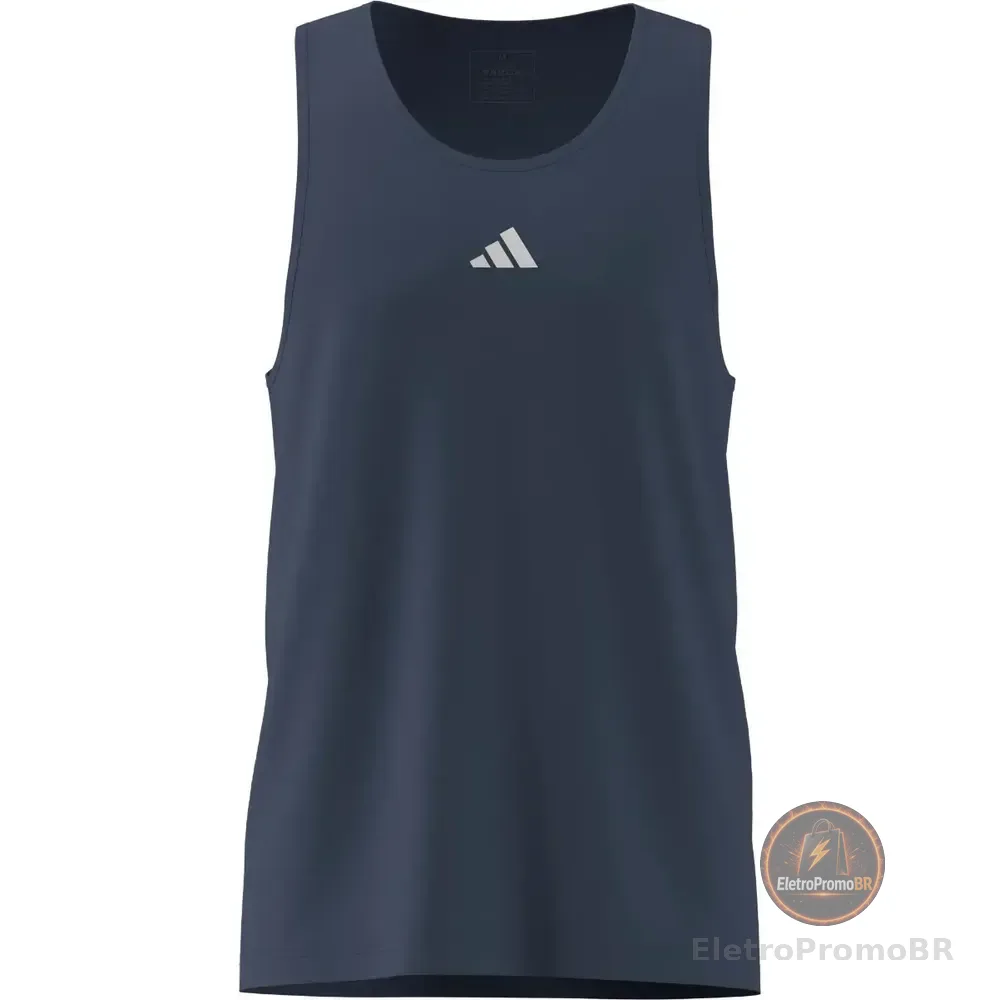 Regata De Treino Masculina Basic adidas Prloin Sem Desenho Xl Lisa