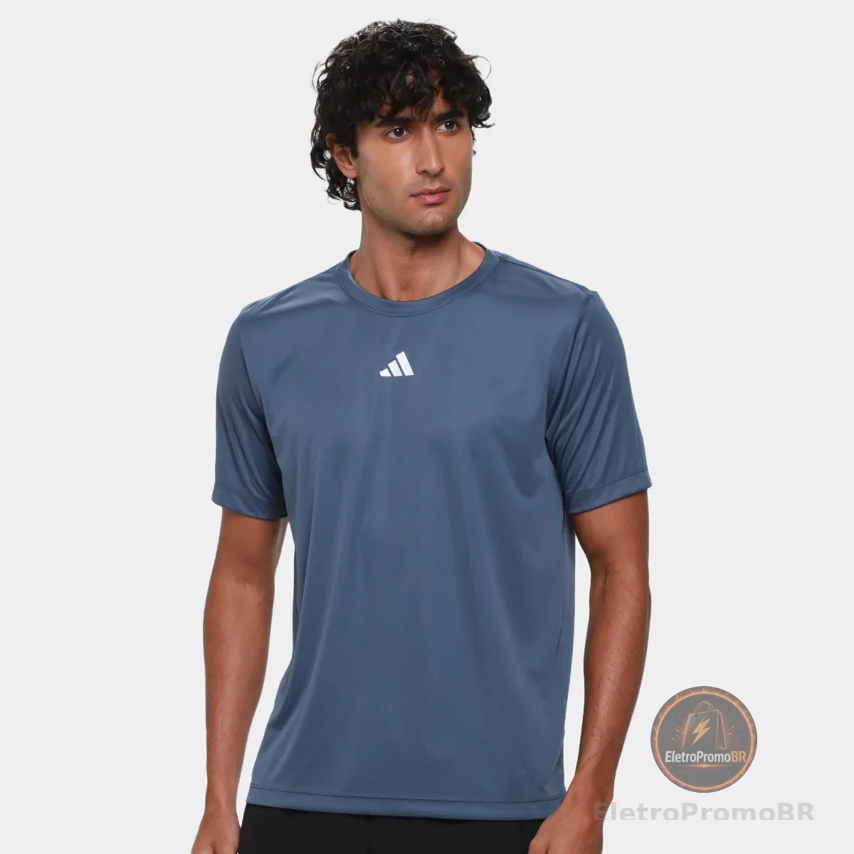 Camiseta Adidas Treino Básica Masculina
