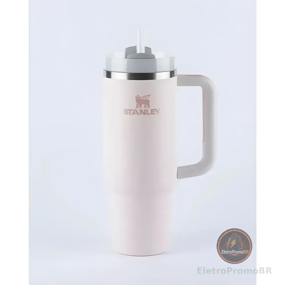 Copo Quencher 2.0 Stanley Rose Quartz 887ml Cor Rosa Origina Rosa Liso
