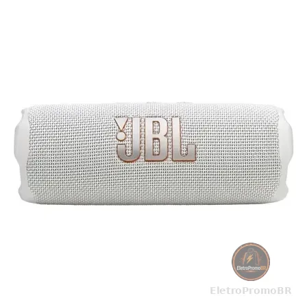 Caixa De Som Flip 7 Bluetooth Prova Dágua Branco Jbl Bivolt Branco 127/220v