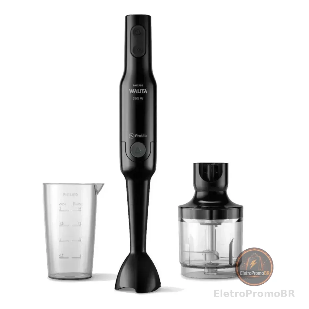 Mixer 2 Em 1 Daily Ri2532/90 250w Preto Philips Walita 220v
