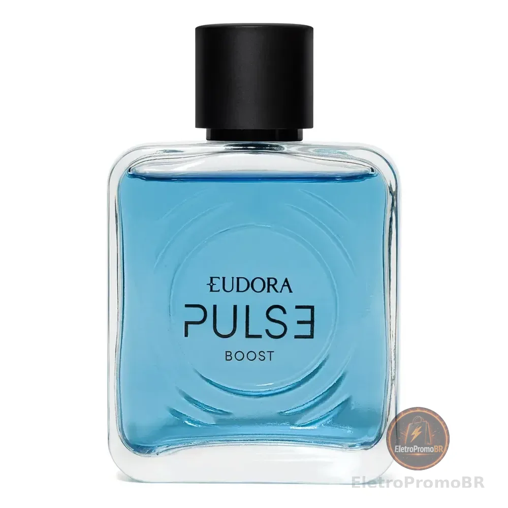 Colônia Eudora Pulse Boost Amadeirado Fresco 100ml