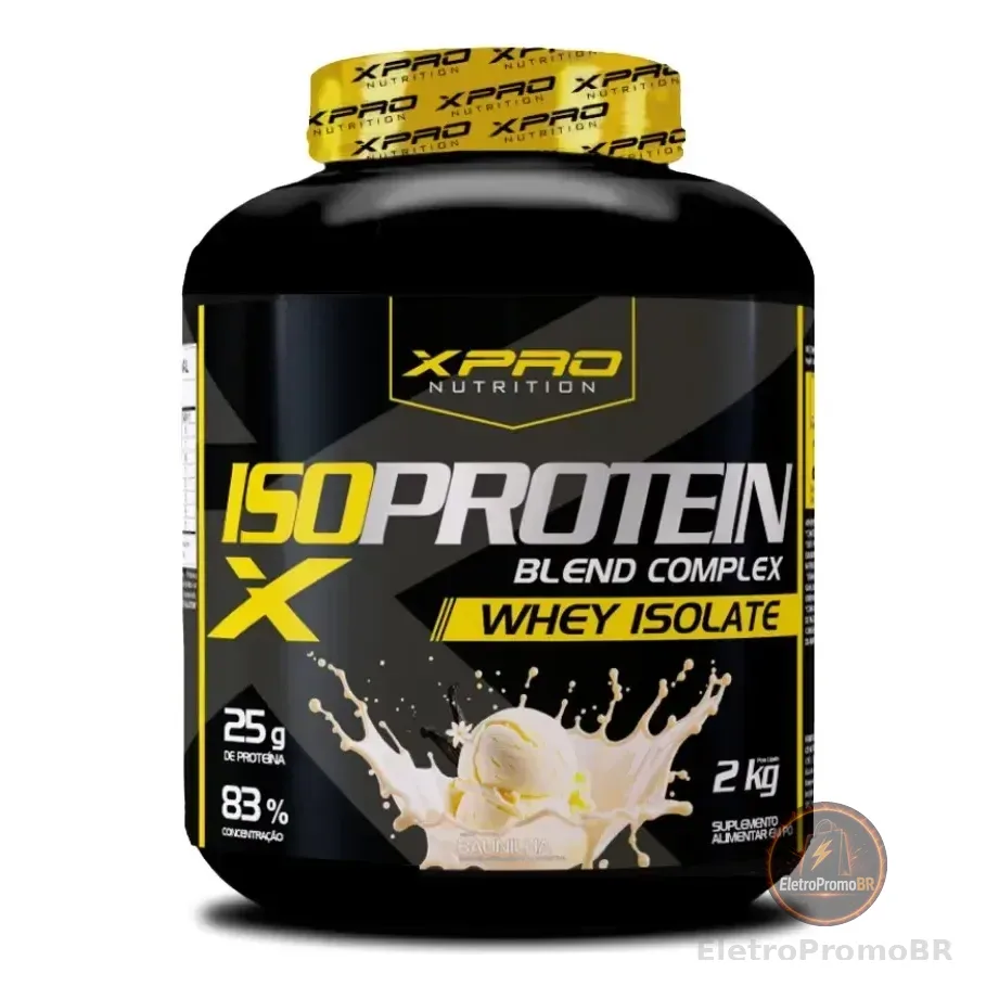 Whey Protein Iso Blend Complex 2kg Baunilha Zero Açúcar - Xpro Nutrition