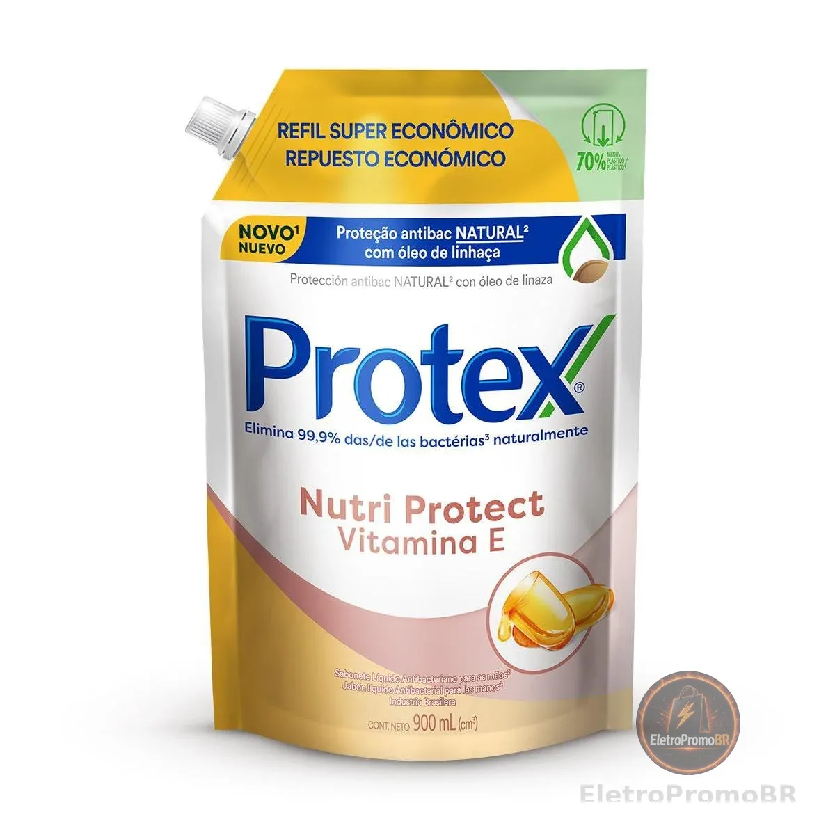 Sabonete Líquido Protex Nutri Protect Vitamina E 900ml
