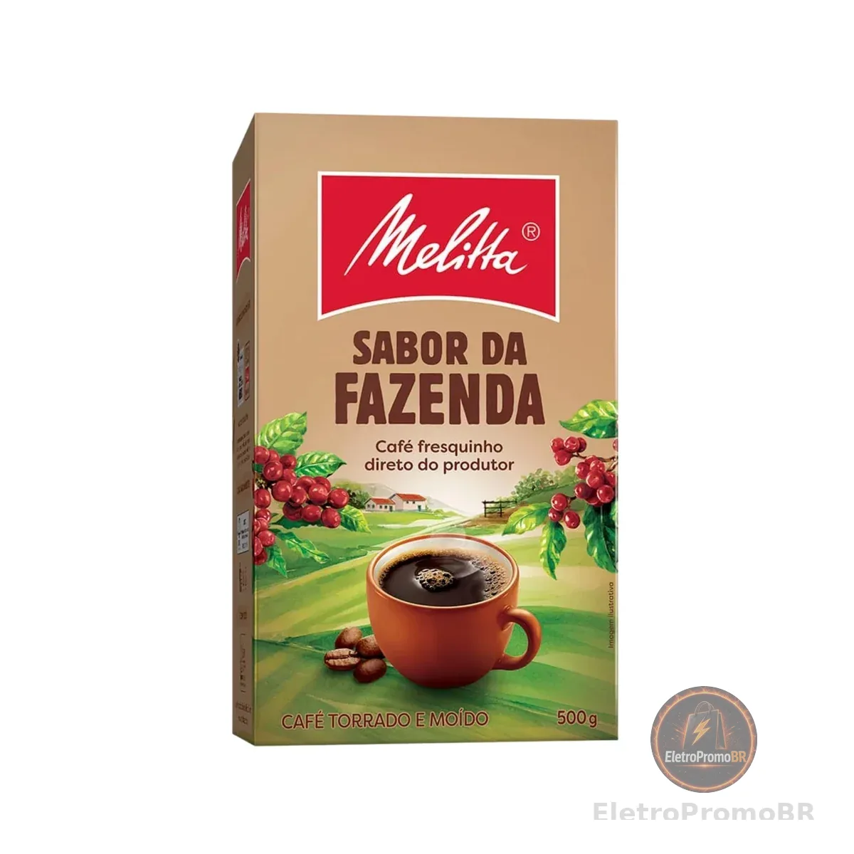 CAFÉ MELITTA SABOR DA FAZENDA VÁCUO 500g
