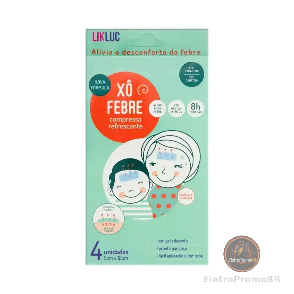 Xô Febre Alivio Da Febre Criança Compressa LikLuc