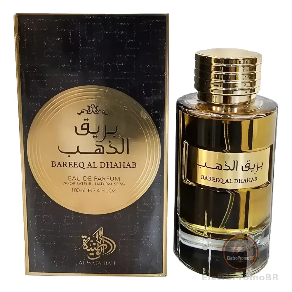 Perfume Árabe Al Wataniah Bareeq Al Dhahab 100ml Edp Dubai Original Lacrado Nota Fiscal