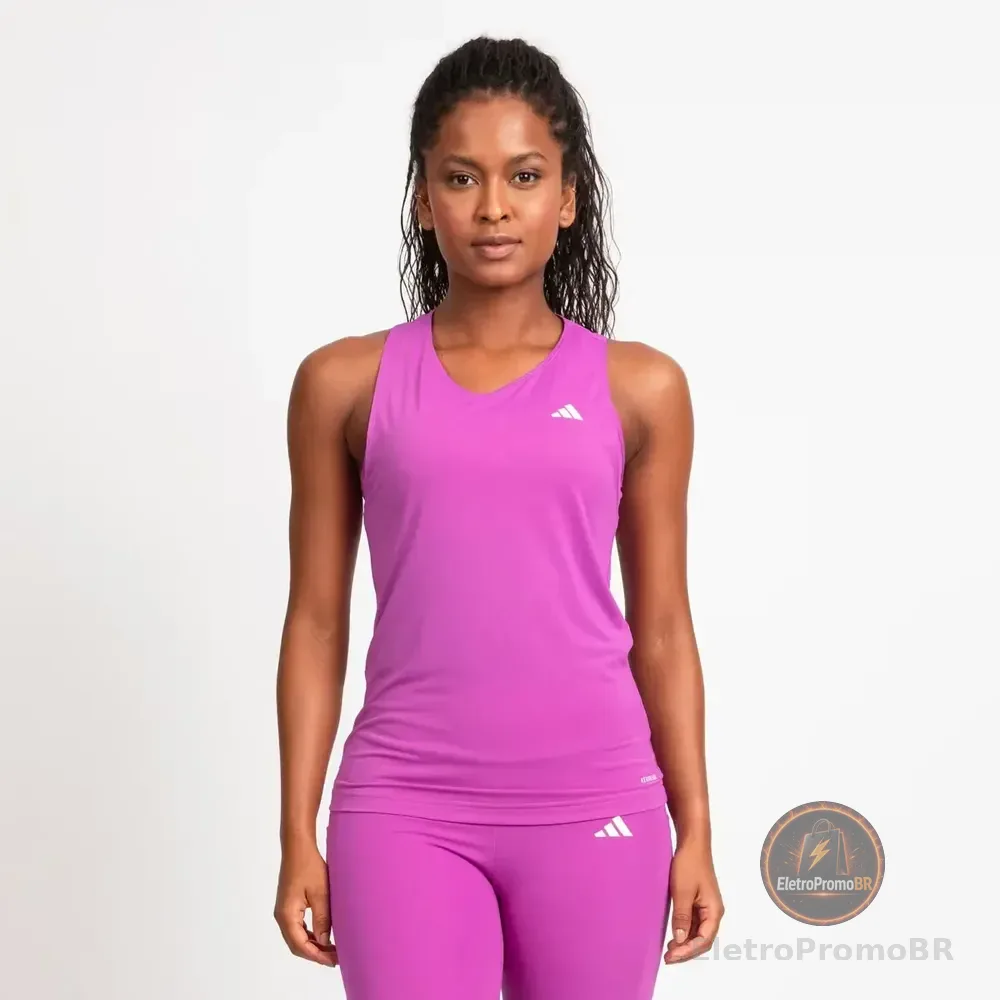 Regata adidas Own The Run 3s Feminina Roxa Roxo - G