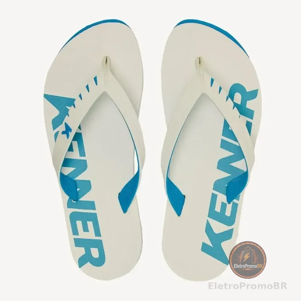 Chinelo Kenner Red Azul Sport E Branco Kenner Azul Sport/branco 39