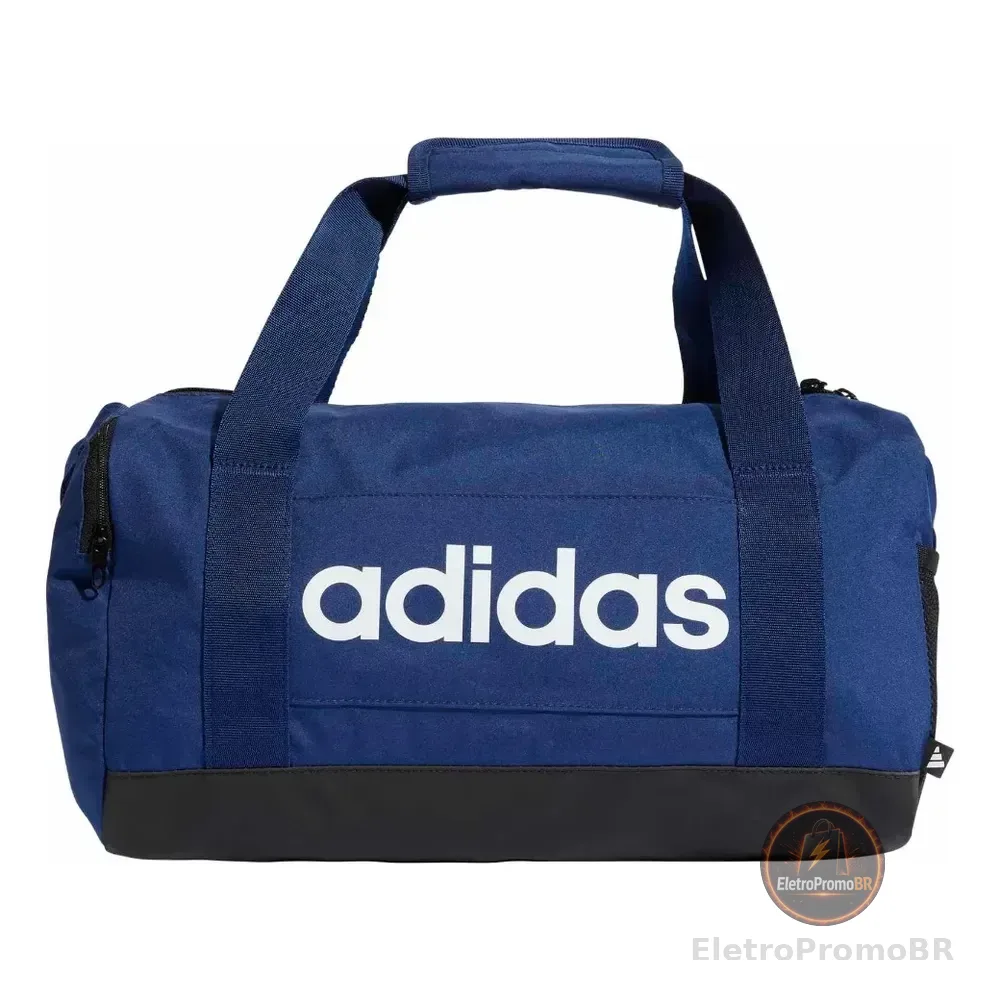 Mala Duffel Linear P adidas Azul-escuro Lisa Níquel
