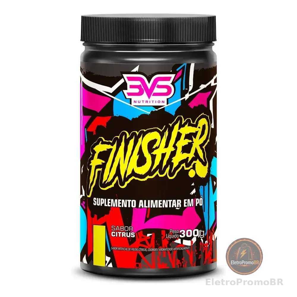 Pós Treino / Intra Treino Finisher 300g - Sabor: Citrus - Fórmula Exclusiva Com 7 Ingredientes Que Auxiliam Na Recuperação Pós Treino Amino Energy