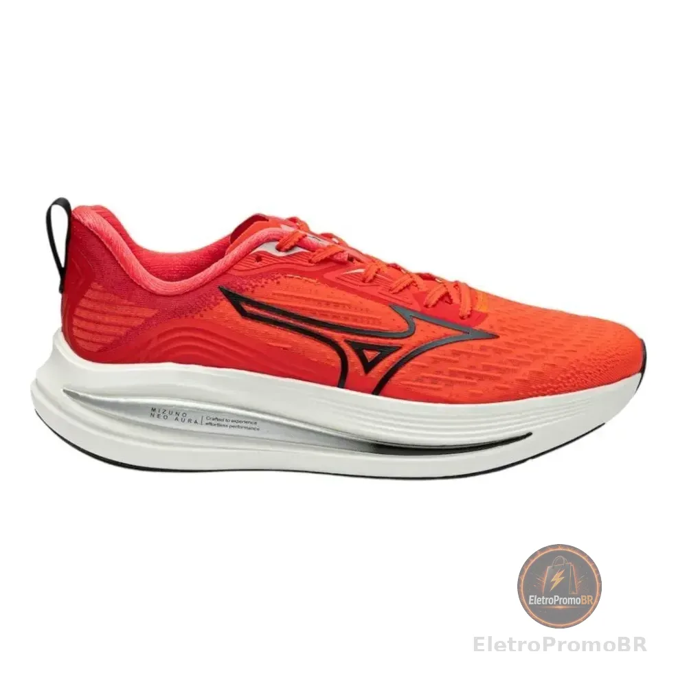Tênis Mizuno Neo Aura Masculino Laranja Lisa 40 Br