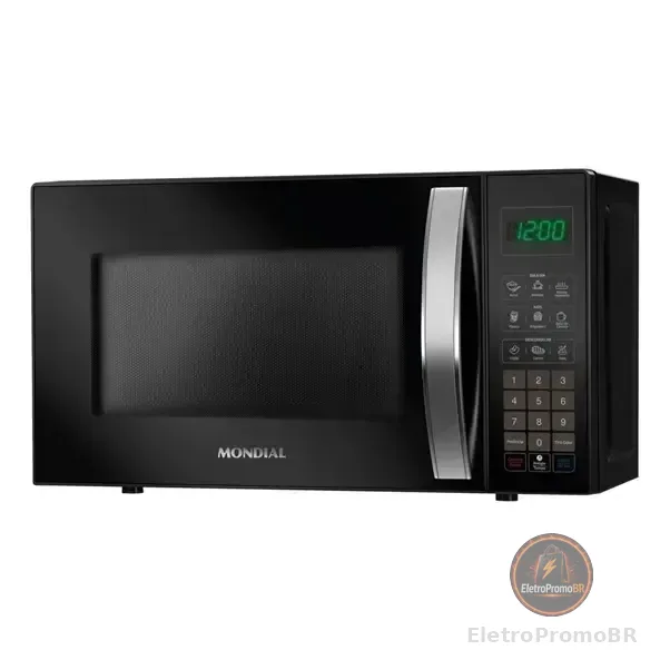 Micro-ondas 21 Litros Mondial 1200w - Mo-01-21-b 220v
