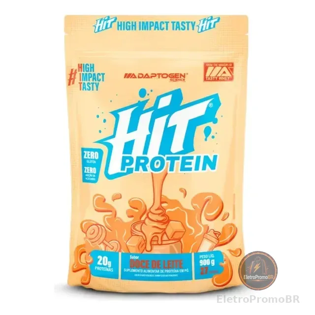 Hit Protein Sabor Doce De Leite 900g - Adaptogen