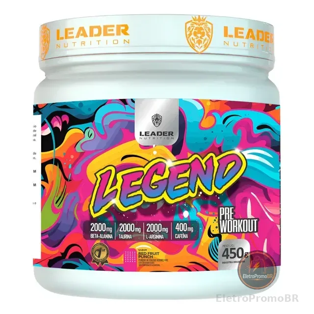 Pré Treino Legend Leader Arginina Hmb Taurina Trealose Cromo
