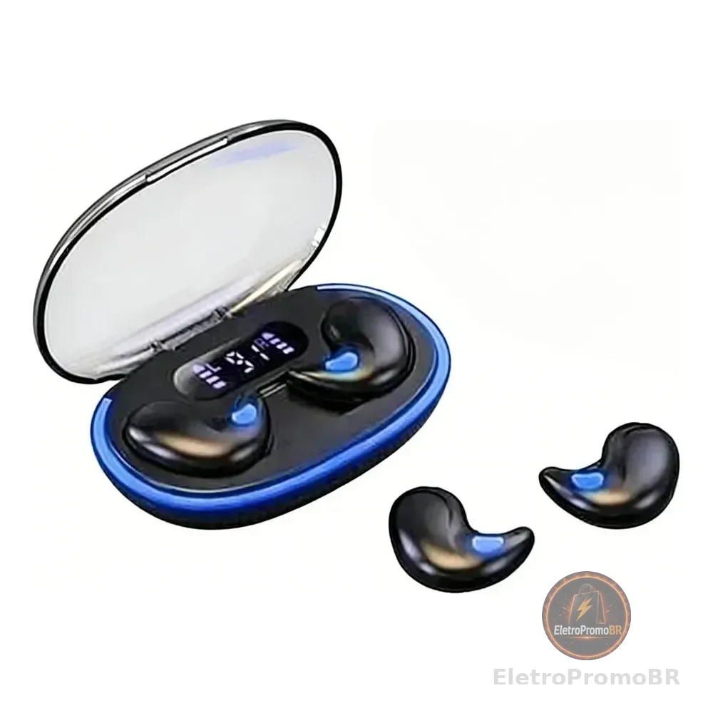 Fone De Ouvido Bluetooth 5.4 Sem Fio De Corrida Exercício Premium-preto