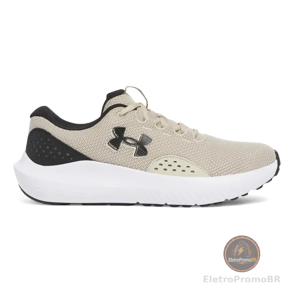Tênis Masculino Charged Surge 4 Under Armour Black/anthracite/white Lisa 44