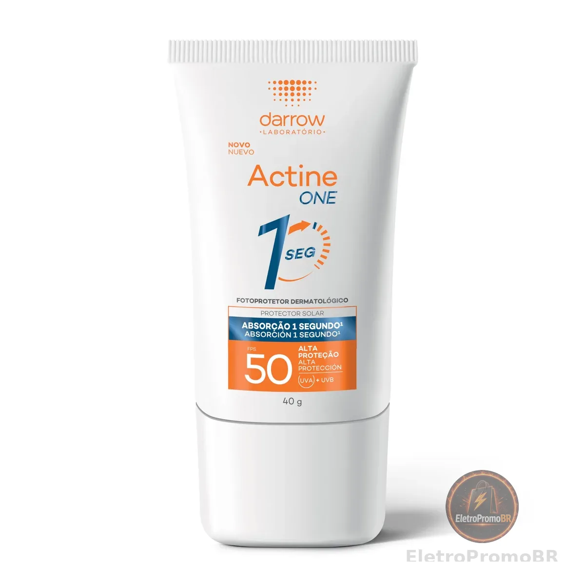 Darrow Actine One Protetor Solar Facial Sem Cor FPS50 40g